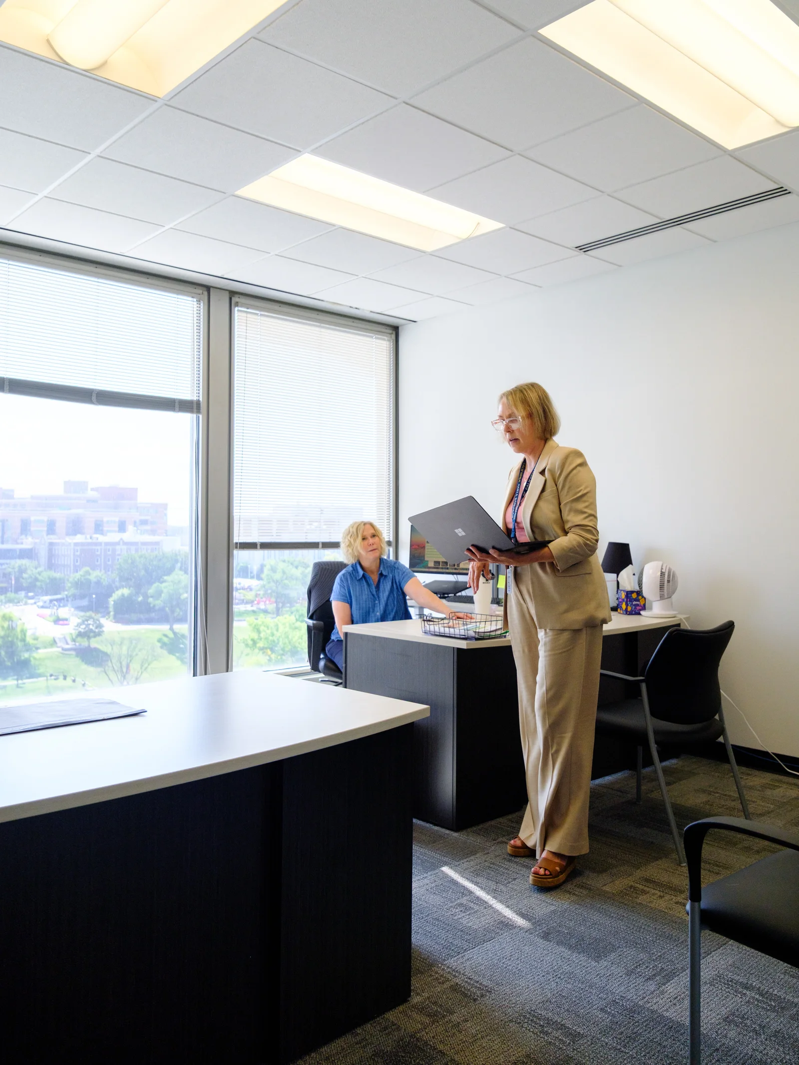 A professional at work in an office